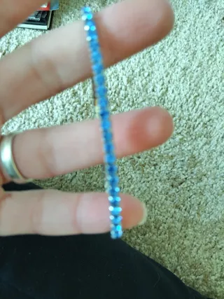 Pulsera Swarovski azul preciosa