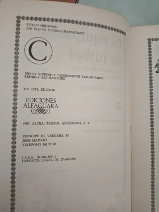 EL EQUIPITO DE FÚTBOL JACKIE NIETBISCH