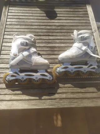 Patines Fila Talla 32-35 Ajustables con proteccion