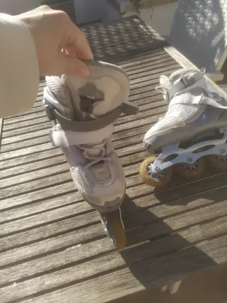 Patines Fila Talla 32-35 Ajustables con proteccion