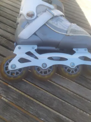 Patines Fila Talla 32-35 Ajustables con proteccion