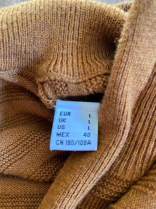 Jersey Pedro del Hierro Algodón/Seda Marrón Talla