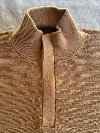 Jersey Pedro del Hierro Algodón/Seda Marrón Talla