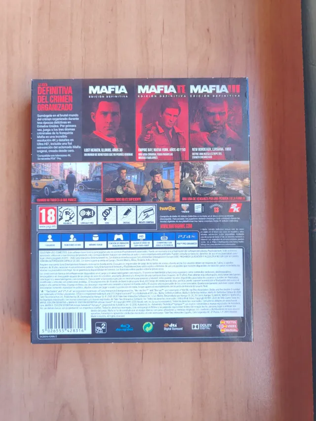 Mafia Trilogy PS4