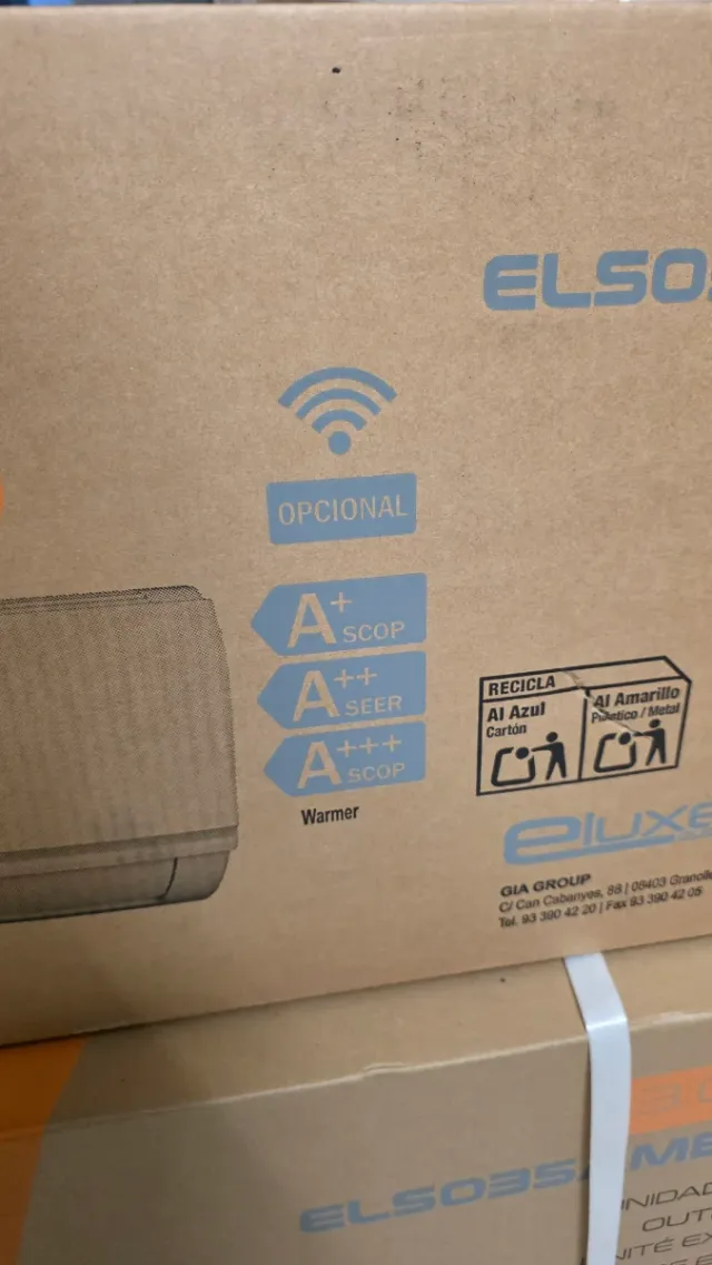 Aire Acondicionado Eluxe Reversible