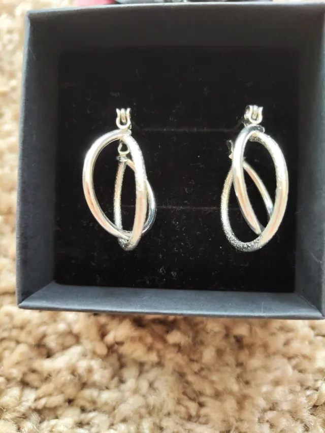 Pendientes mujer plata