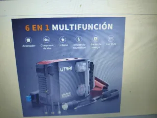 Arrancador Baterías UTRAI 6500A 27000mAh