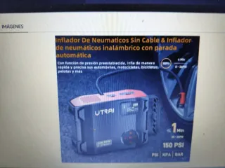 Arrancador Baterías UTRAI 6500A 27000mAh