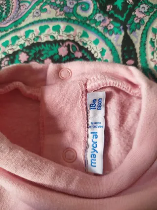 Vestido rosa Mayoral talla 18 meses