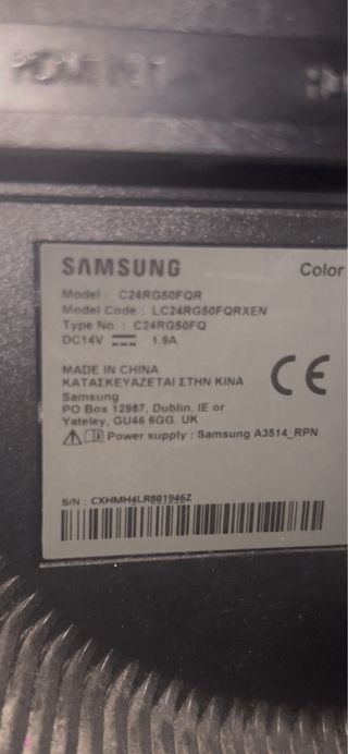 Monitor Samsung 24 FullHD 144Hz G-Sync