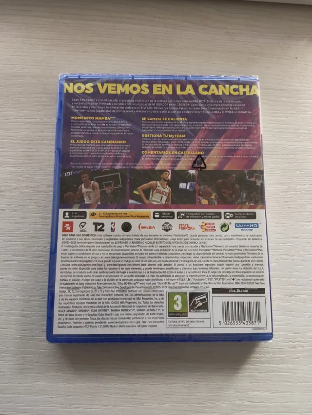NBA 2K24 Edición Kobe Bryant PS5 Precintado
