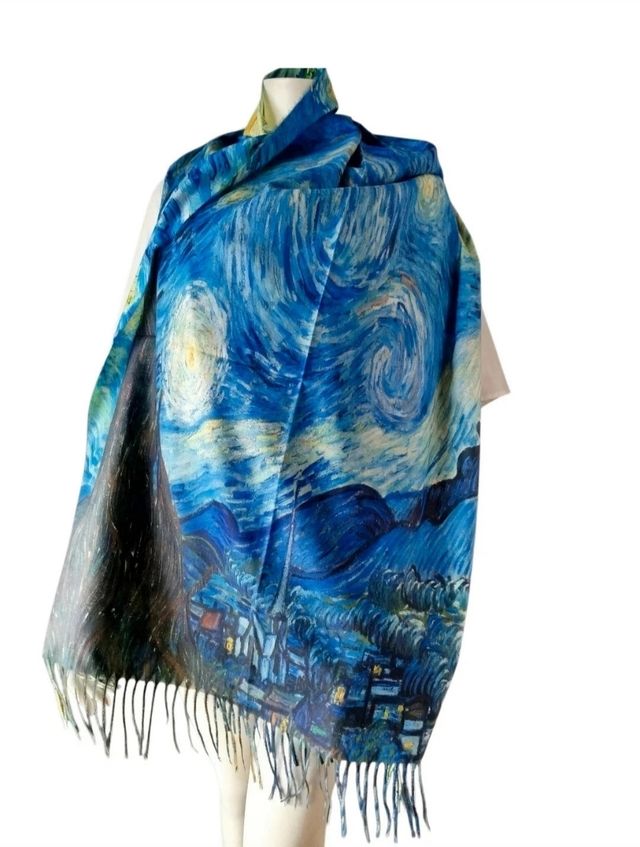 Bufanda la noche estrellada