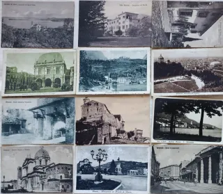 Lotto 12 Cartoline Storiche Brescia Italia - Varie