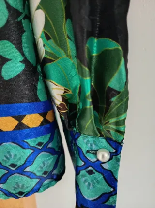 Camisa Zara Estampada T. L