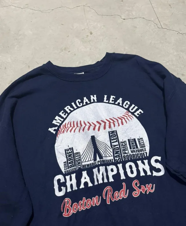 Felpa Vintage USA baseball blu uomo tg.xl