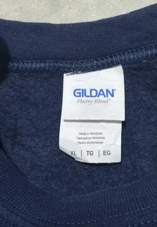 Felpa Vintage USA baseball blu uomo tg.xl