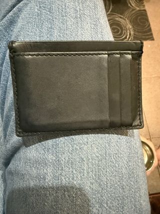 Tarjetero Bimba y Lola Negro y Amarillo