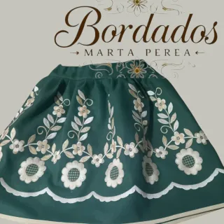 Refajo bordado  nuevo