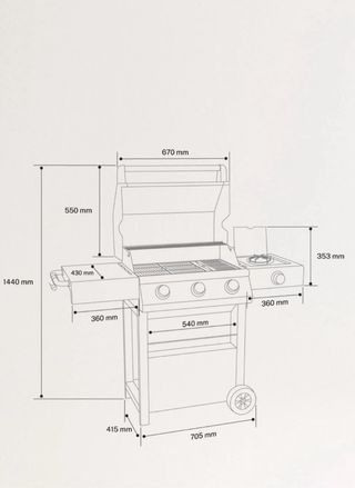 Barbacoa Create Negra