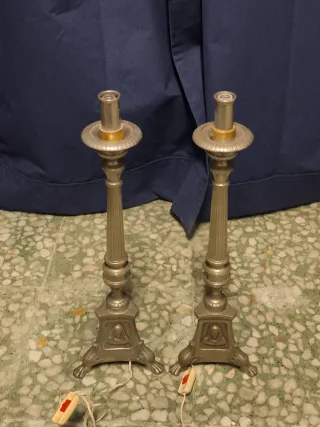 Lámparas de mesa Candelabro Altar