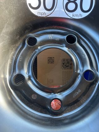 Rueda de recambio Nissan QASHQAI y JUKE