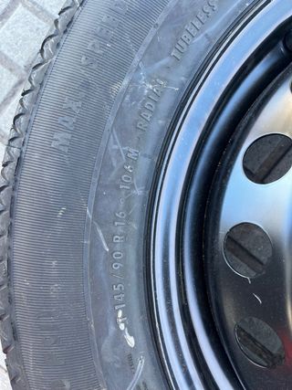 Rueda de recambio Nissan QASHQAI y JUKE