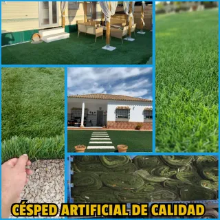 Césped artificial reciclado