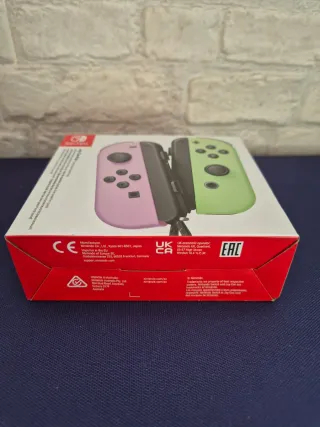 NUEVO Switch Joycon originales Nintendo + cargador