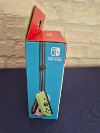 NUEVO Switch Joycon originales Nintendo + cargador