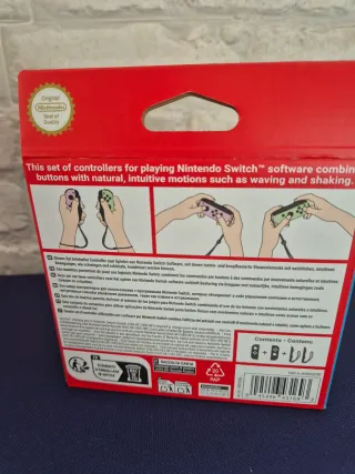 NUEVO Switch Joycon originales Nintendo + cargador