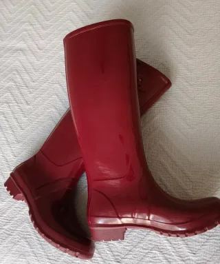 Botas agua Talla36 IGOR Burdeos