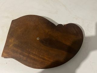 Cesto Pieghevole in Legno Decorato