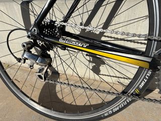 Bici Carretera Scott Junior Negra/Amarilla