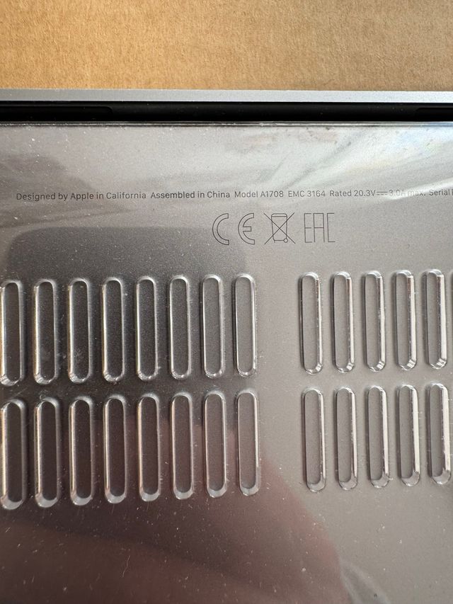 MacBook Pro 13 2017 Plata