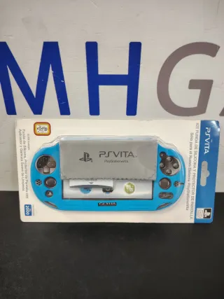 PS Vita: Funda Silicona y Protector Pantalla Slim