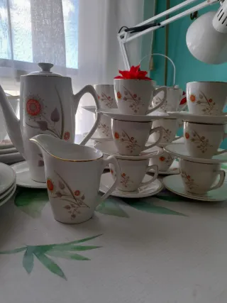 Vajilla Zanagra Santander Años 60