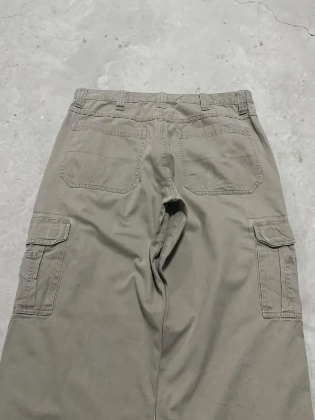 Wrangler pantalone cargo vintage uomo beige 34x31