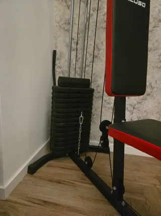 Multiestación de Musculación con Barra