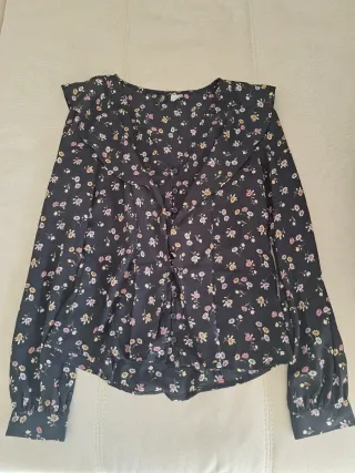 Vestido Tintoretto T38 Negro y Marrón