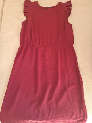 Vestido Tintoretto T38 Negro y Marrón