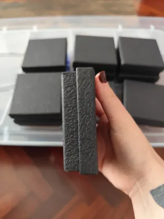 11 Cajas de Regalo para Joyas Negras