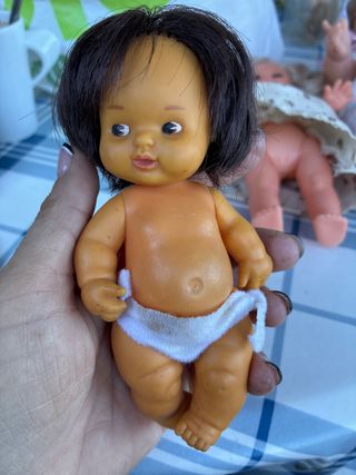 Muñeca antigua barriguita oriental