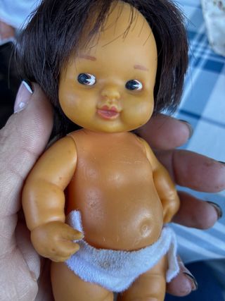 Muñeca antigua barriguita oriental