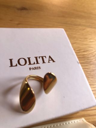 Anillo Lolita Paris Dorado Ajustable
