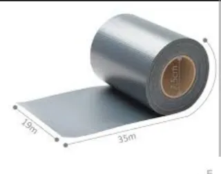 Cinta para vallas negra