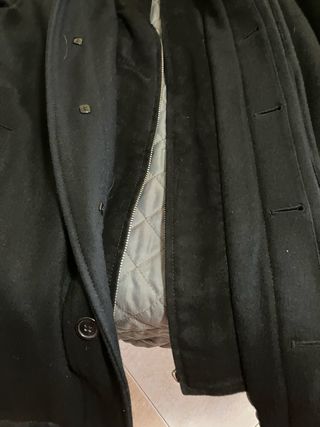 Abrigo Chaquetón Negro