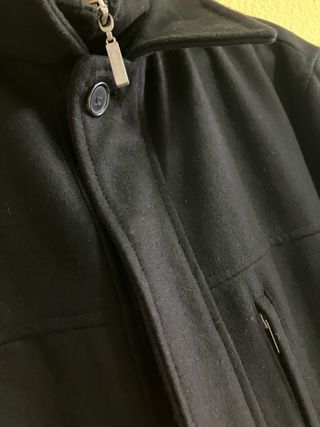 Abrigo Chaquetón Negro