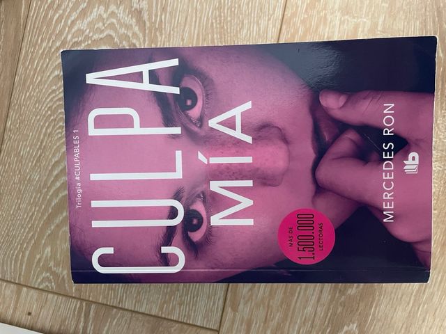CULPA MÍA LIBRO