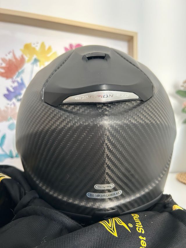 Casco Scorpion Exo Carbono Talla XS