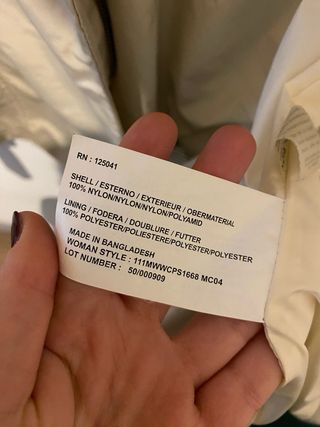 Trench Woolrich Beige